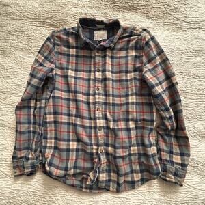 Denim & Flowers, Flannel Shirt, Medium